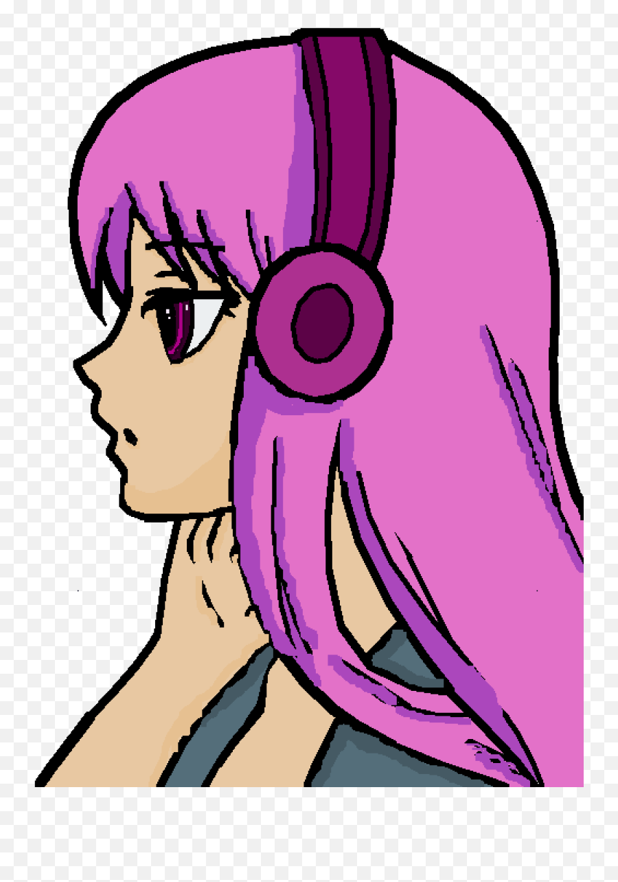 Anime Girl - Girl Easy Cartoon Drawings Emoji,Anime Girl Diffrent Emotion