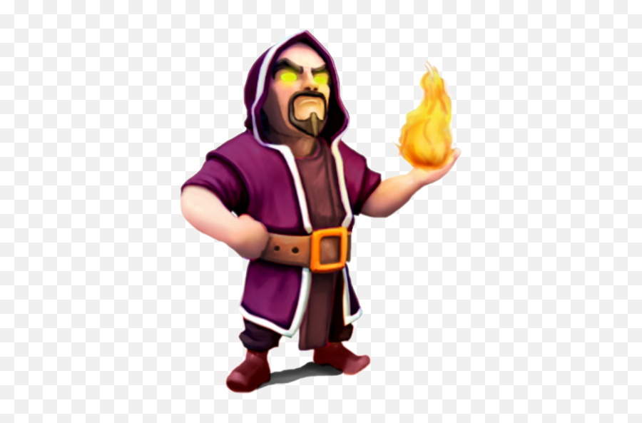 Download Clash Of Clans Free Png Transparent Image And Clipart - Level 8 Clash Of Clans Wizard Emoji,How To Use Emoticons On Clash Of Clans