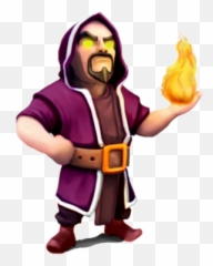 Download Clash Of Clans Free Png Transparent Image And Clipart - Level 8 Clash Of Clans Wizard Emoji,How To Use Emoticons On Clash Of Clans