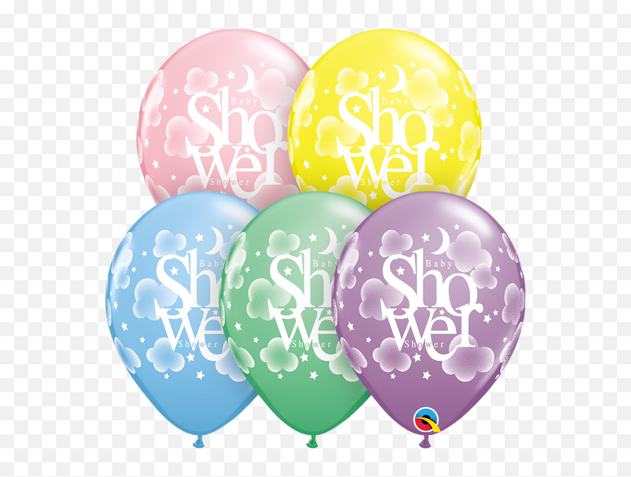 11 Inch Baby Shower Balloons - Baby Shower Emoji,Baby Shower Emoji