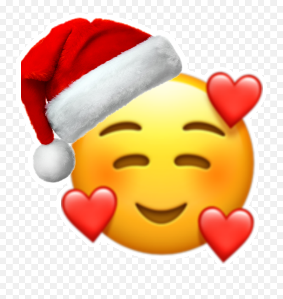 Merrychristmas Sticker Emoji,Merry Christmas I Love You Emoticon