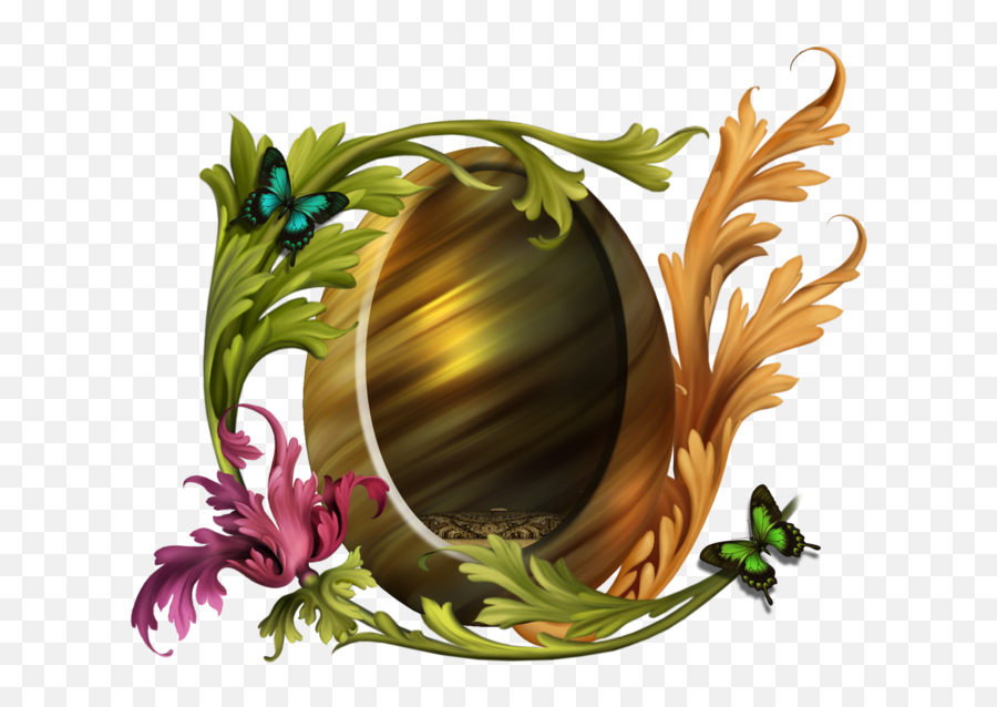 Fantasy Fantasia Naturaleza Ramas Sticker By Zeezii - Fantasy Png Emoji,Huevos De Pascua Emojis