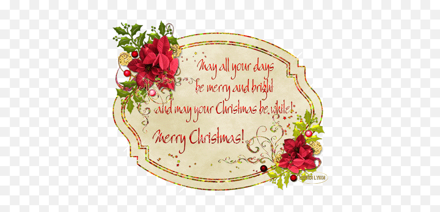Christmas Greetings Animation U201cfinest Animations For - Floral Emoji,Animated Gif Emoticon Fir Texting