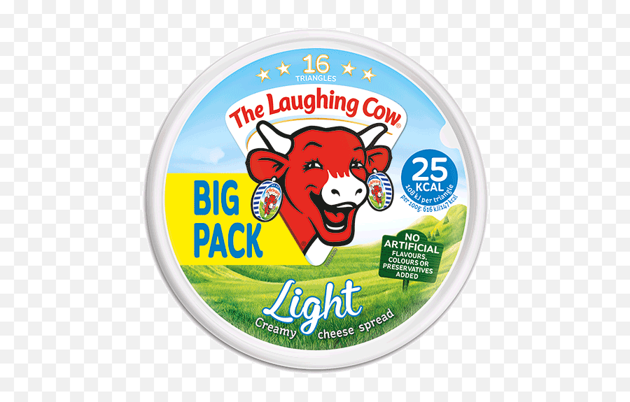 Calories Laughing Cow Light Triangle - Laughing Cow Emoji,Saturated Laughing Emoji