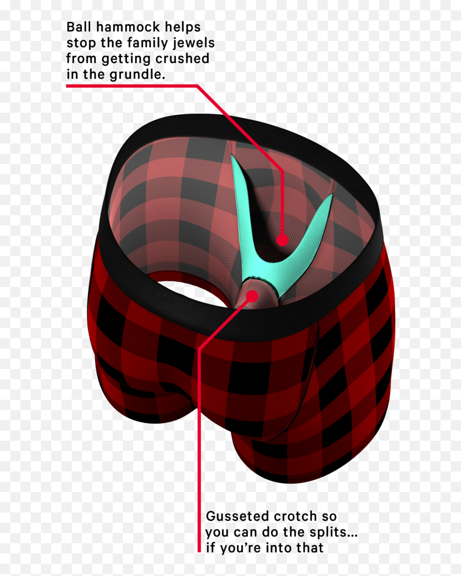 The Plaid With Dad Buffalo Check Matching Father Son Ball Hammock Pouch Underwear Pack - Ball Hammock Underwear Emoji,Matching Christmas Emojis