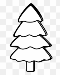 Emoji Clipart Coloring Emoji Coloring - Black And White Tree Clip Art,Christmas Tree Emoji