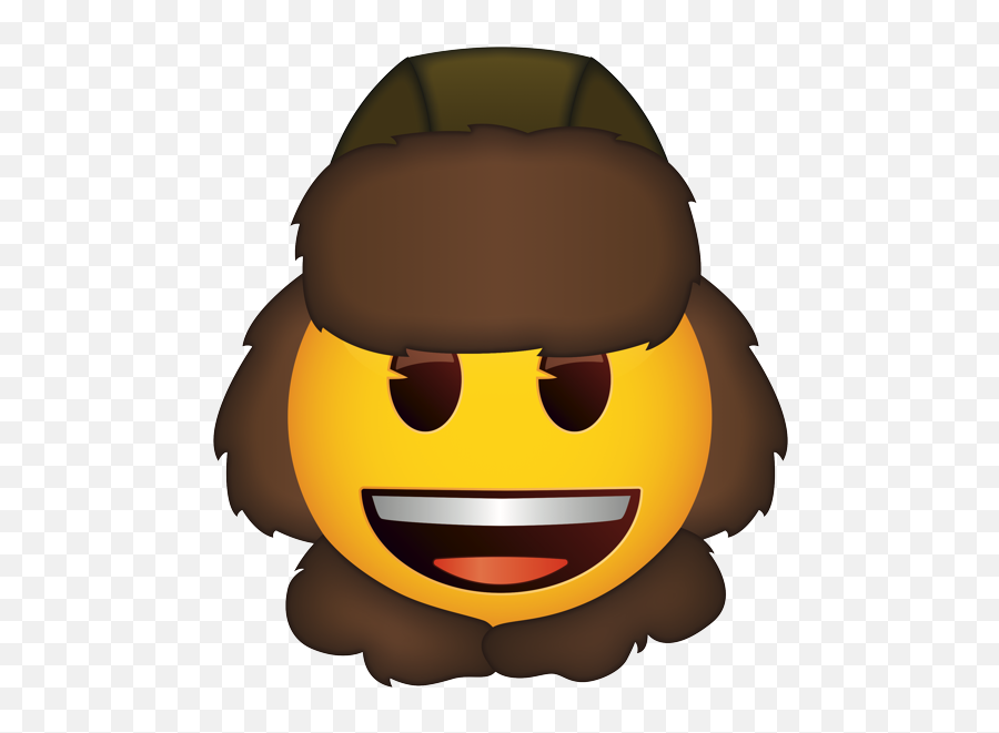 Emoji U2013 The Official Brand Grinning Face With Fur Hat - Happy,Christmas Hat Emoji