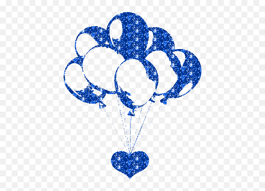 Zeta Phi Beta - Blue Balloons Gif Transparent Emoji,Kappa Alpha Psi Emojis