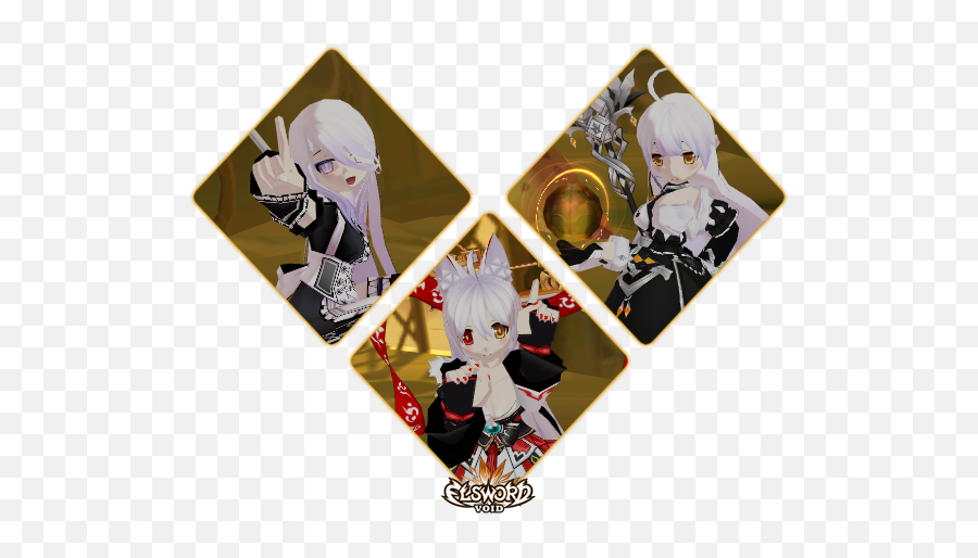 Custom 3rd Job Cosmetics U0026 Mais Family Void Elsword - Fictional Character Emoji,Void Elsword Emoticon