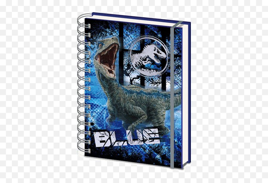 Notebook Jurassic World Fallen Kingdom 3d Cover - Caderno De Jurassic World Emoji,Lotr Emotions Gif
