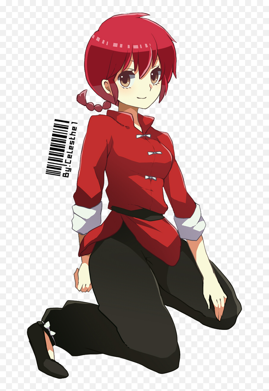 Png - Ranma Saotome Anime Girl Emoji,Atsuko Emotion Chihiro Suzuki