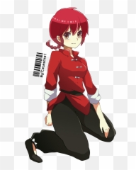 Png - Ranma Saotome Anime Girl Emoji,Atsuko Emotion Chihiro Suzuki