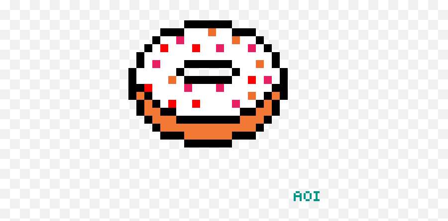 Aoi - Aoiu0027s Gallery Pixilart Pixel Art Donuts Emoji,Bit Emojis And Donuts