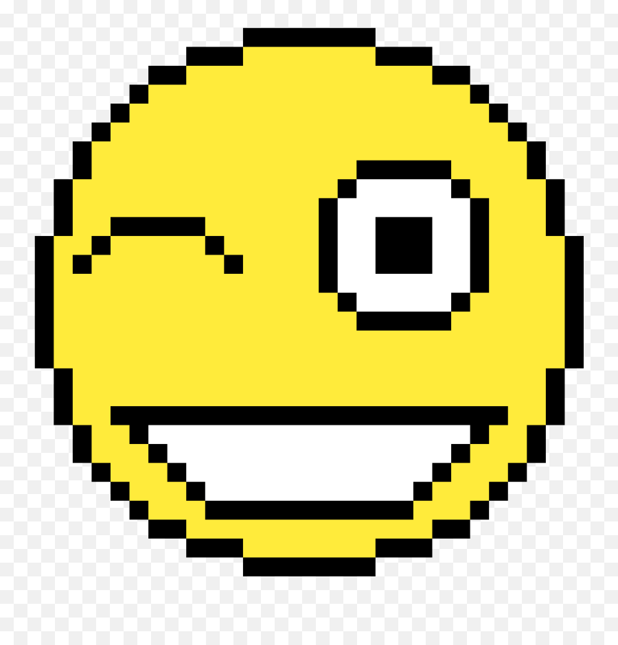 Download Hd Winky Face - Rolling Eyes Transparent Png Image Coin Pixel Art Gif Emoji,Emoticon With Eyes Rolling