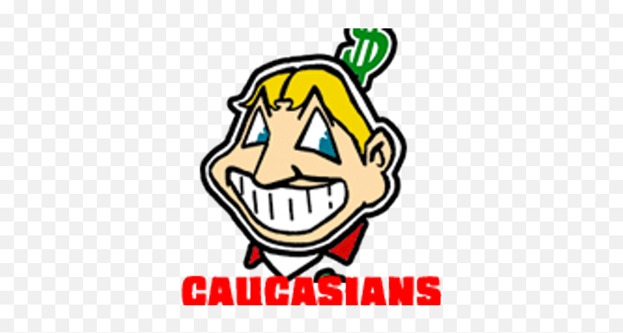 You Are - Caucasian Logo Emoji,Chief Wahoo Emoticons For Facebook