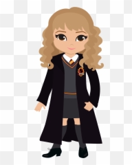 Vector Harry Potter Transparent Image - Hermione Harry Potter Clipart Emoji,Harry Potter Emojis Hermonie