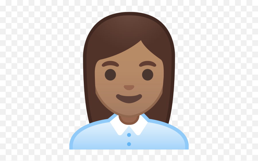 Medium Skin Tone Emoji - Emoji People Faces,Emoji Oficinista