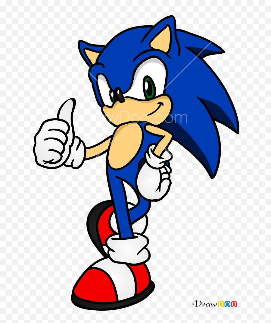 How To Draw Sonik The Hedgehog Sonic - Sonic Hd Png Ok Emoji,Sonic The Hedgehog Emoji