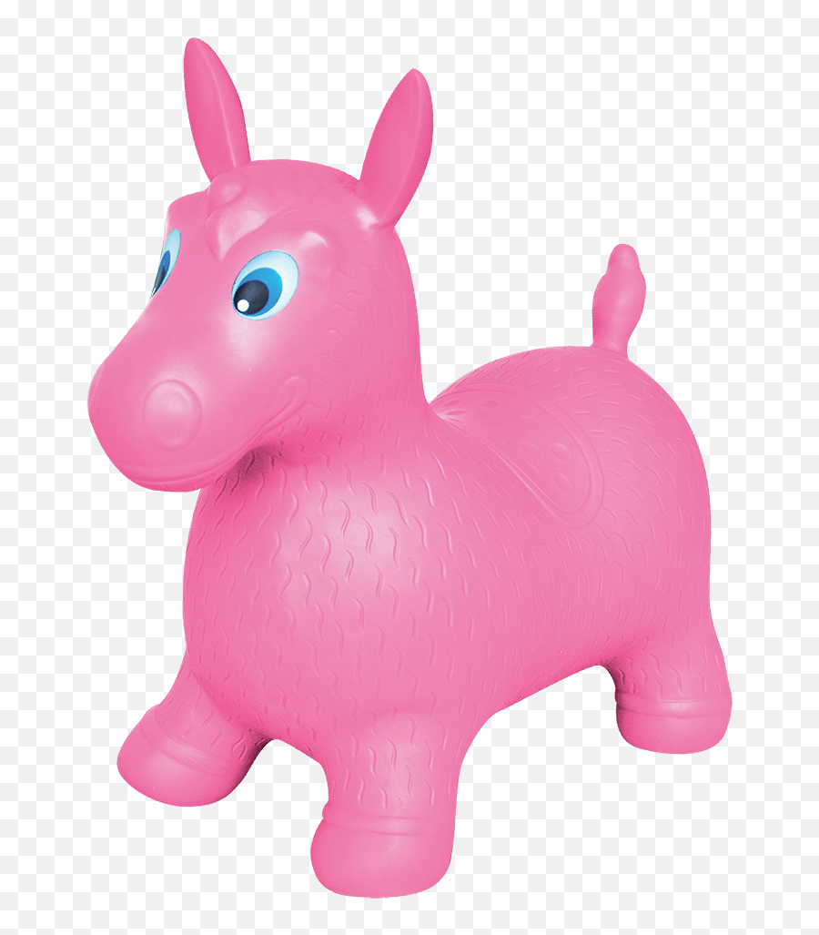 Bounce Buddies Pink Bounce Horse Ride - On Emoji,All Ears Emoji Art