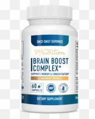 Brain Boost Complete 60 Caps 1 - Month Supply Memory Emoji,Diy Refill Emotion Soap