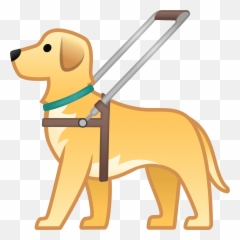 Guide Dog Emoji - Iphone Emojis Vs Android 2020,Blind Emoji