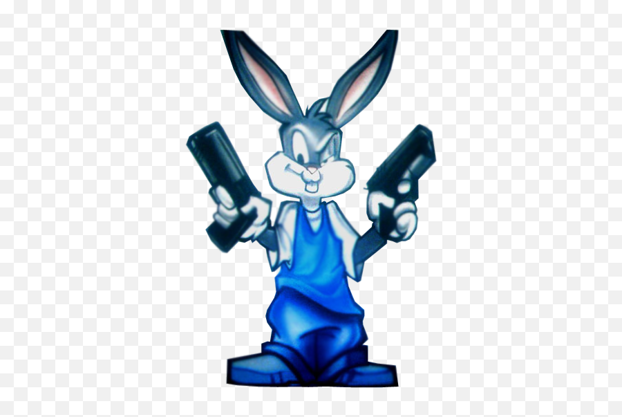 Bugs Bunny Gangsta Psd Official Psds - Gangster Cartoons Emoji,Bugs Bunny Emoji