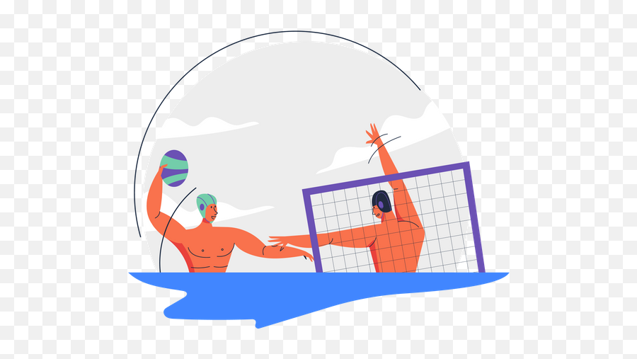 Premium Volleyball 3d Illustration Download In Png Obj Or Emoji,Water Polo Emoji