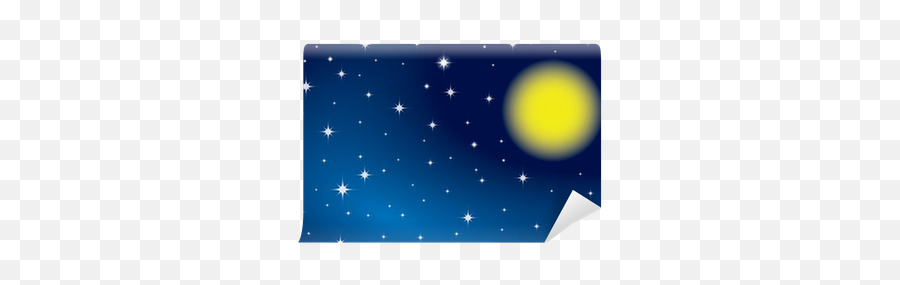 Wall Mural Star Sky Background - Pixersus Emoji,Sky Emoji