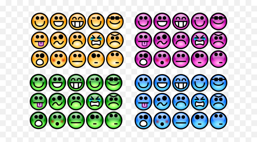 Subject Line - Smiley Face Clip Art Emoji,Emojis Across Devices