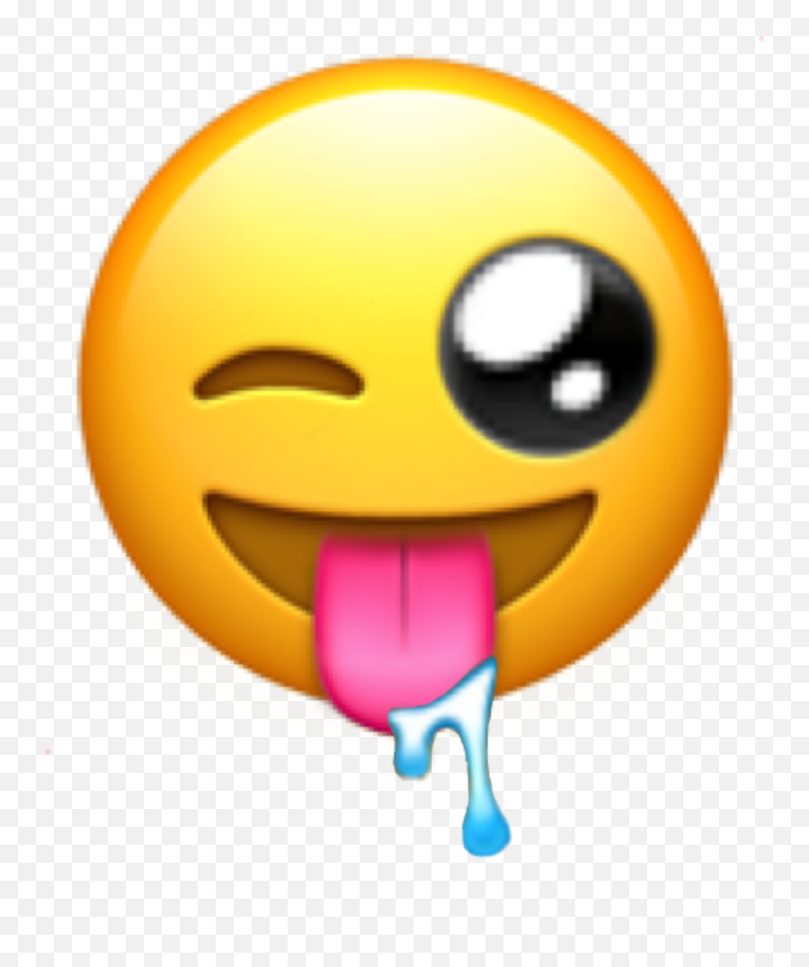 Emoji Emojicombo Drooling Sticker - Happy,Pleading Emoji