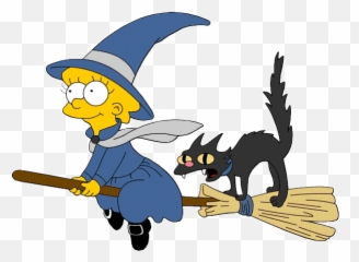 Free Cute Witch Clipart Download Free Clip Art Free Clip - Lisa Simpson Halloween Emoji,Witch Emoji