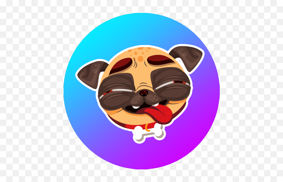 Pug Moji For Whatsapp U2013 Apps Bei Google Play - Happy Emoji,Weiner Dog Emoji