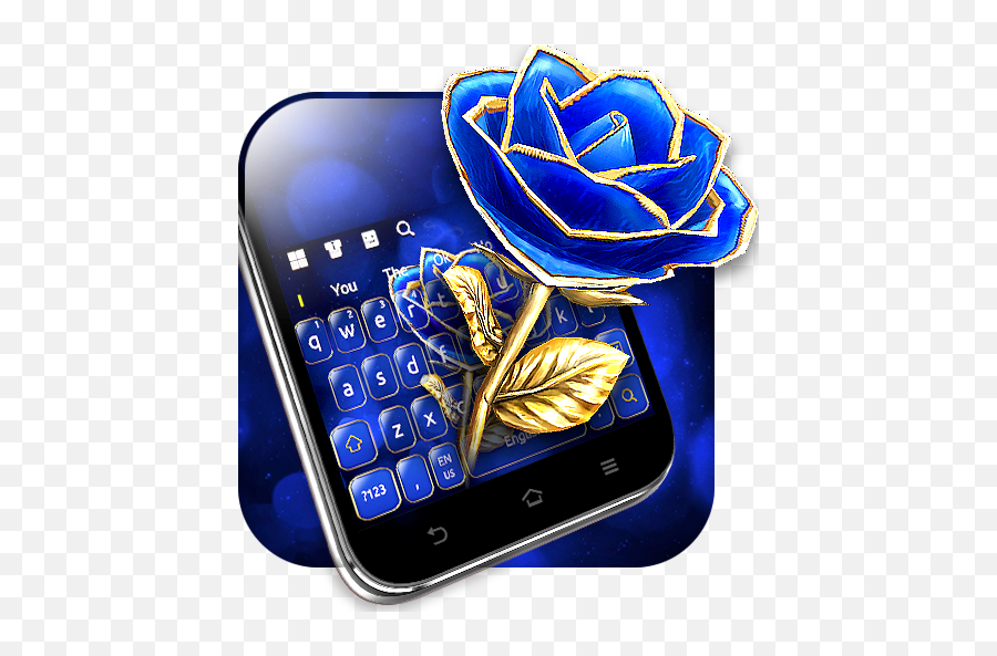 Blue Rose Keyboard - Apps Op Google Play Technology Applications Emoji,Blue Rose Emoji