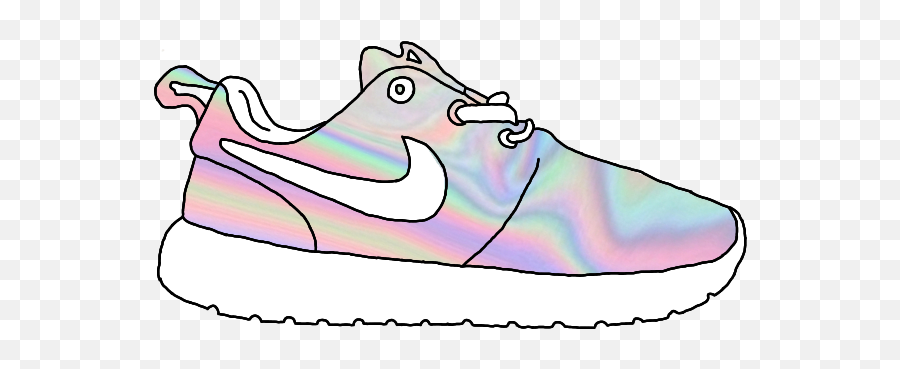 Holo Nike Shoes Trainers Sticker - Round Toe Emoji,Emoji Trainers