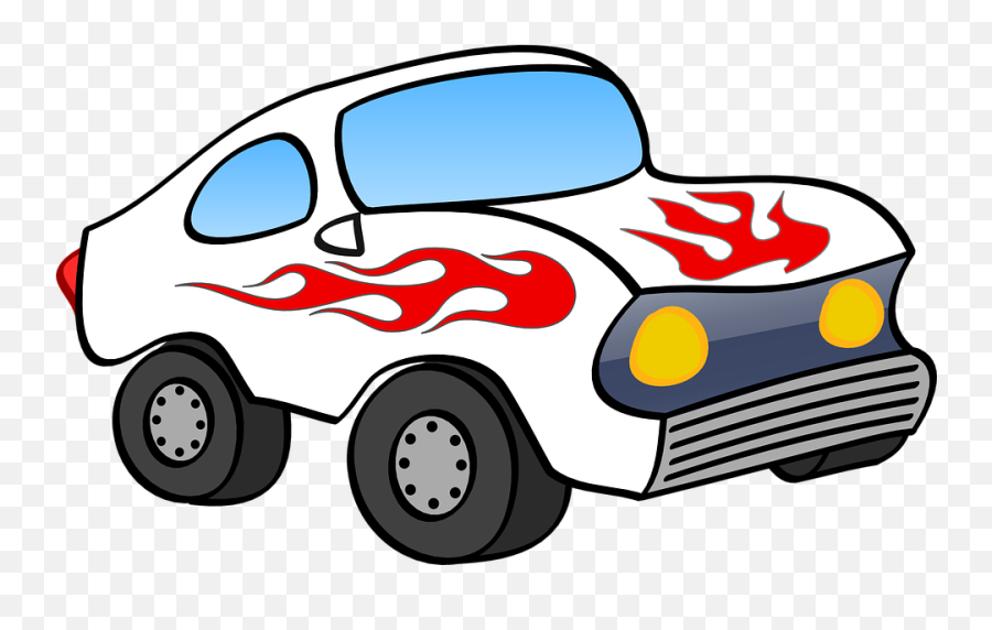 Fast Race Vehicle Racing Car Car Funny - Funny Cars Clip Art Emoji,Race Car Emoji