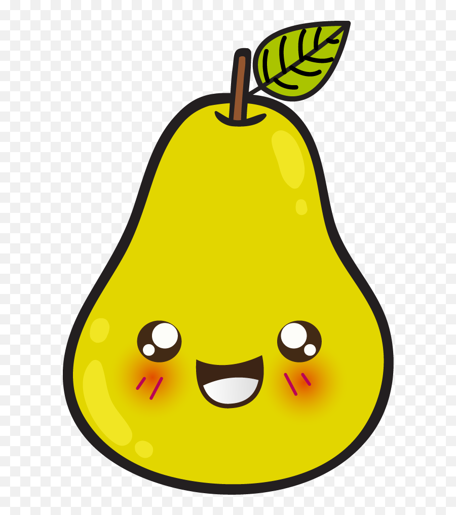Pear Clipart Animated Pear Animated - Cartoon Pear Clipart Emoji,Animated Dirty Emojis