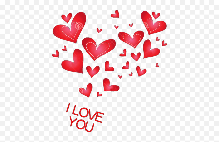 I Love You Word Png Transparent Png Mart - My Boyfriend Clip Art Emoji,Cute I Love You Emoji Texts