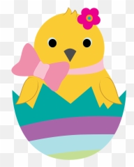 Easter Chick Clipart - Easter Chick Clipart With Transparent Background Emoji,Emoji Party Chick