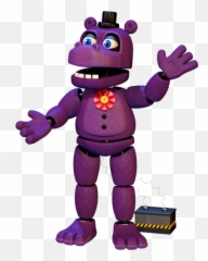 Mr Hippo Freddy Fazbears Pizzeria Simulator Wiki Fandom - Five Nights At 6 Mr Hippo Emoji,Thinking Emoji Copypasta