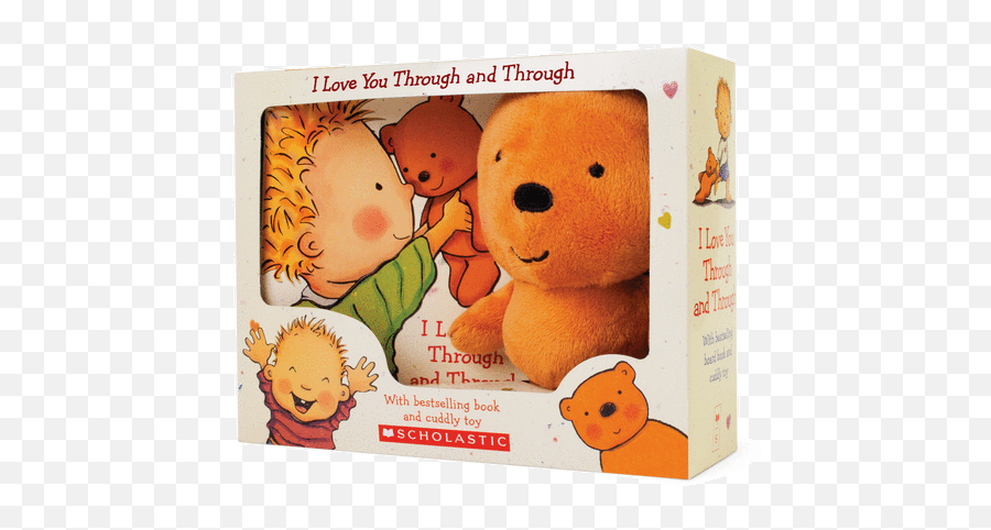 I Love You Through And Through Board Book And Plush - Love You Through And Through Scholastic Emoji,Emotions Stuffed Animal 1983