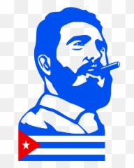 Fidel Castro Cuba Clipart - Fidel Castro Clipart Emoji,Fidel Castro Emoticon