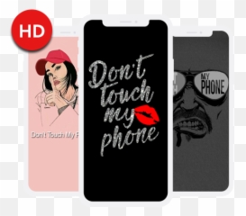 Cute Dont Touch My Phone Wallpaper Hd Emoji,Haha You Dont Know My Pass Word Emoji Wallpaper