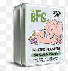 Set Of 30 The Bfg Printed Plasters - Portable Emoji,Perfect Emoji