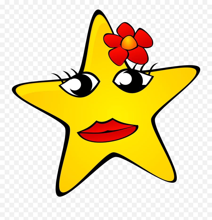 Smiley Star Clipart - Png Download Full Size Clipart Smiley Cute Star Clipart Emoji,Deviant Art Starfish Emoticon