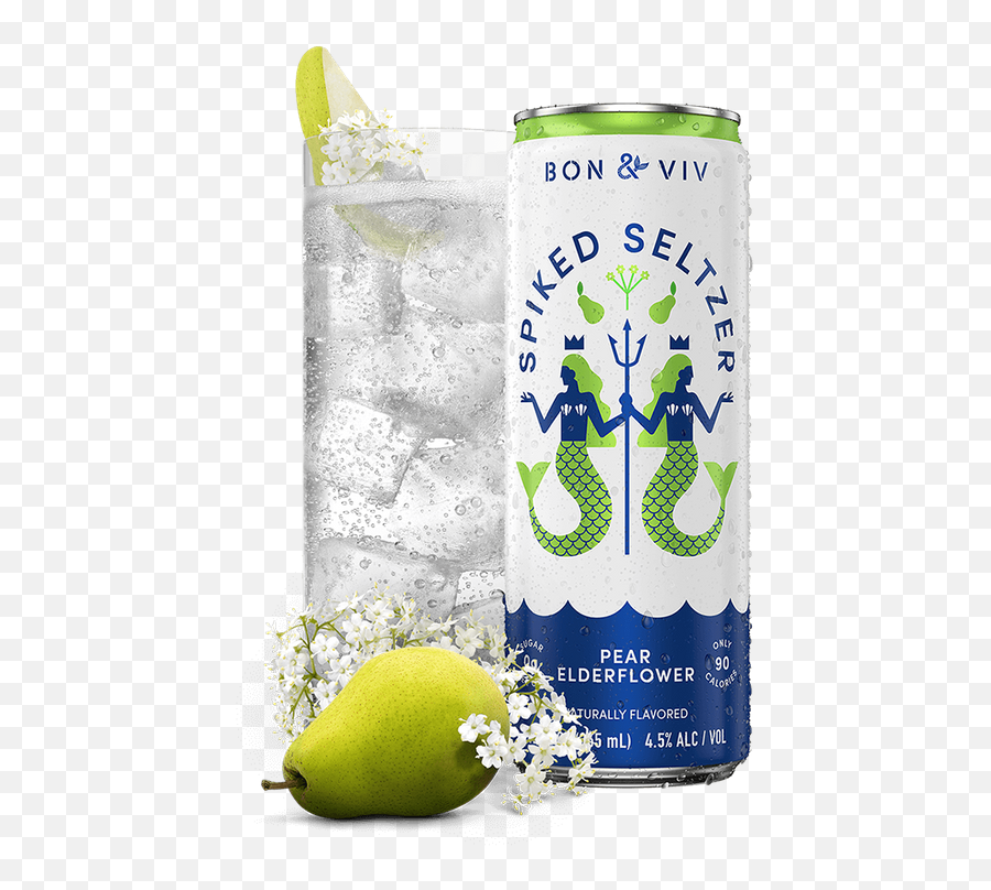 Bon Viv Spiked Seltzer Pear - Bon And Viv Spiked Seltzer Emoji,Prickly Pear Emoticon Meaning