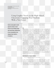 Using Graphic Novels In The High School - Document Emoji,Obvious Emotions In Comics