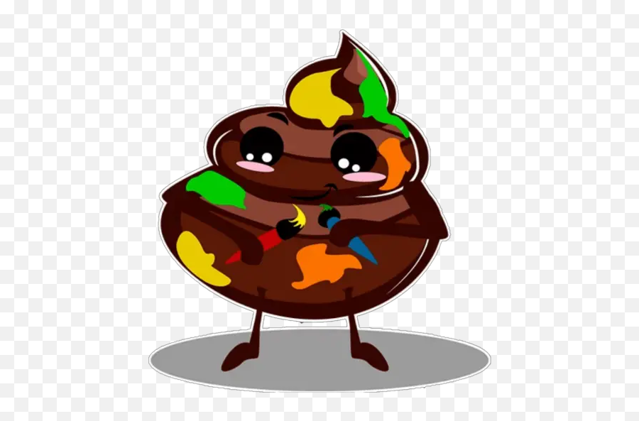 Caca Stickers Para Whatsapp - Types Of Chocolate Emoji,Se?or Caquita Emojis