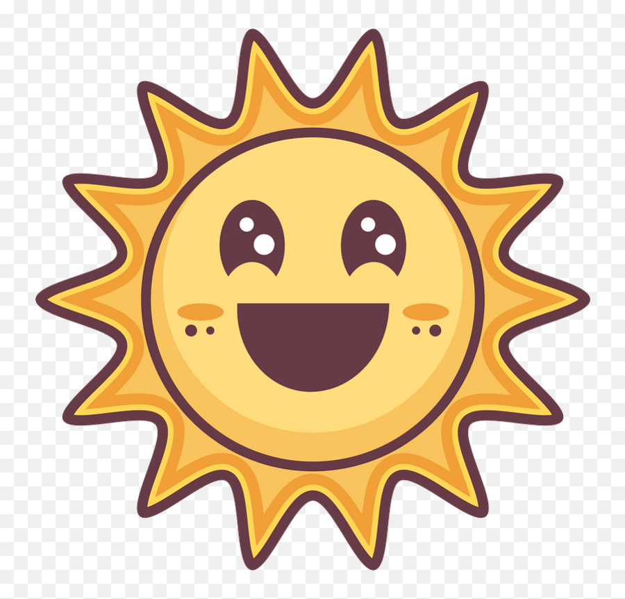Clip Art Art U0026 Collectibles Sun Clipart Png Smiling Sun Emoji,3d Thanksgiving Emoticons