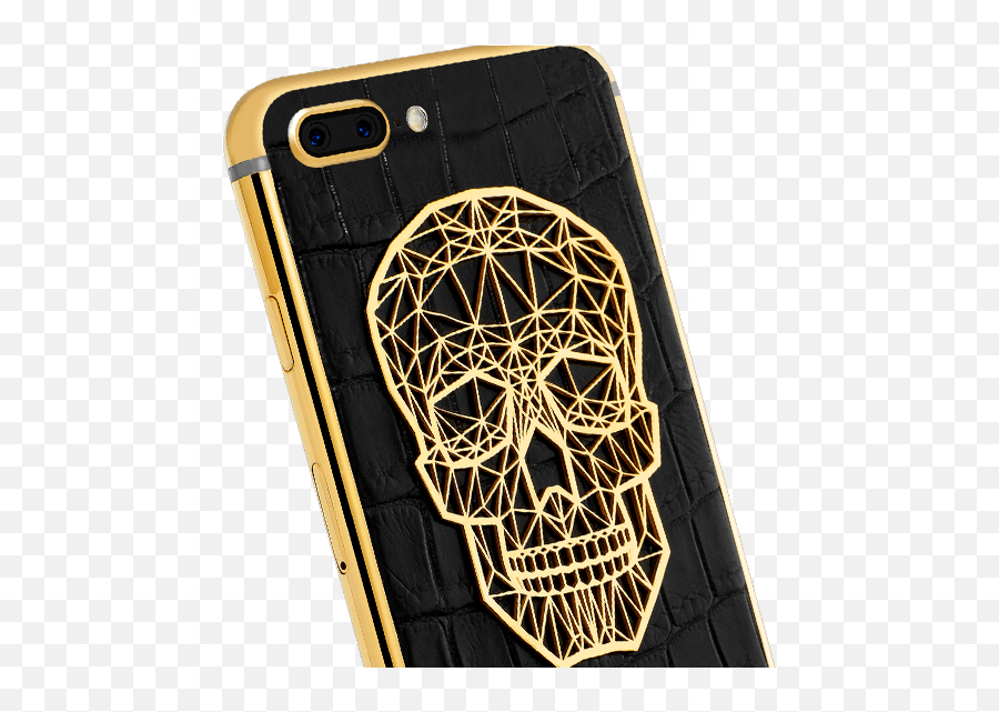 Noblesse Gold Skull Plated 8 Plus - Mobile Phone Case Emoji,Darth Vader Emotions