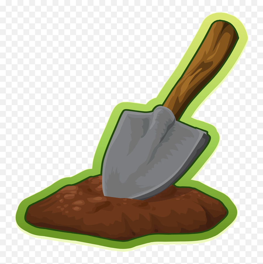 Shovel Free To Use Clipart 2 - Clipartix Garden Shovel Clipart Emoji,Shovel Emoji